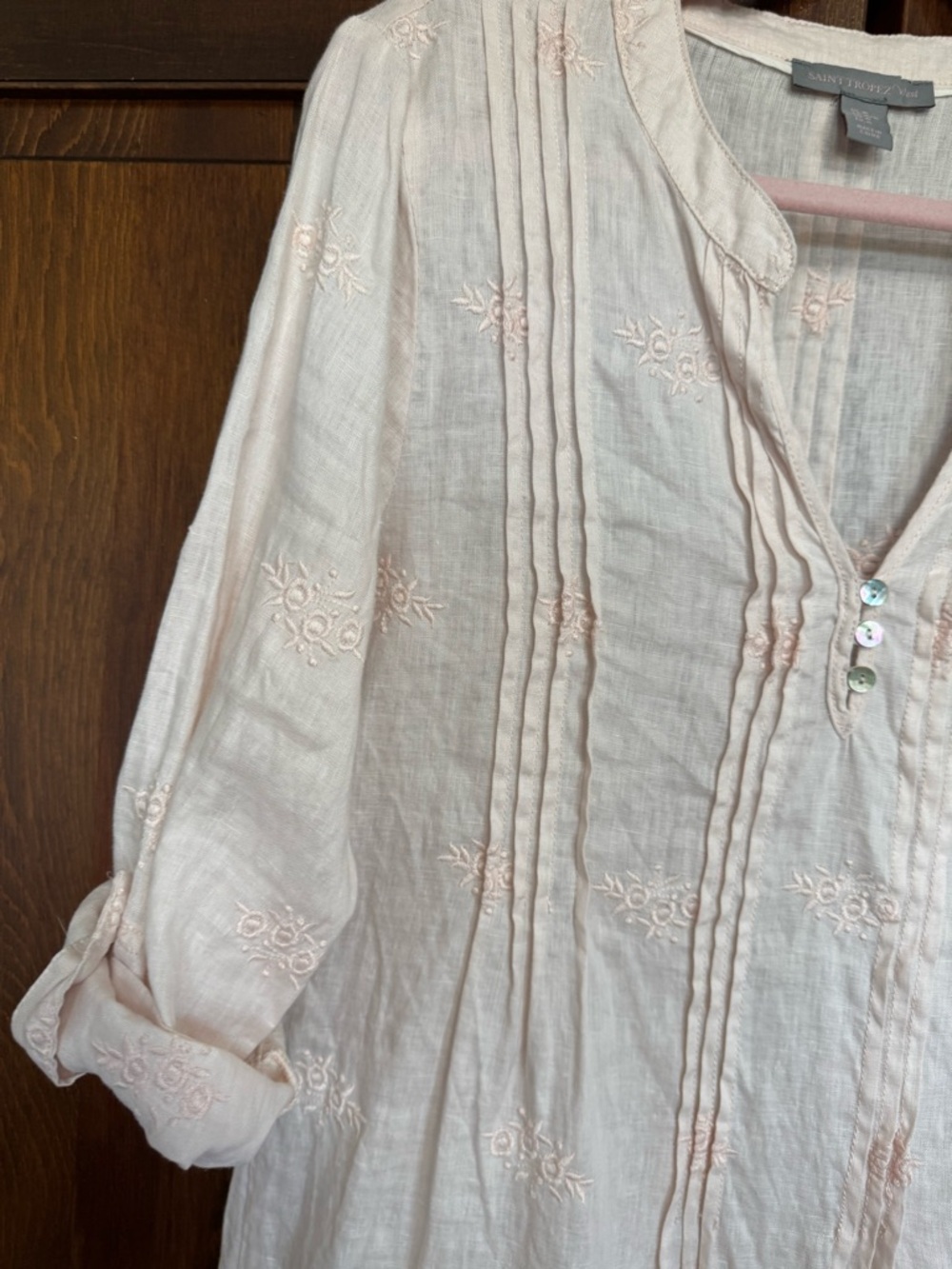 Saint Tropez West  100% Linen Vacation Ready - Resortwear - Cruise - Beach Tunic
